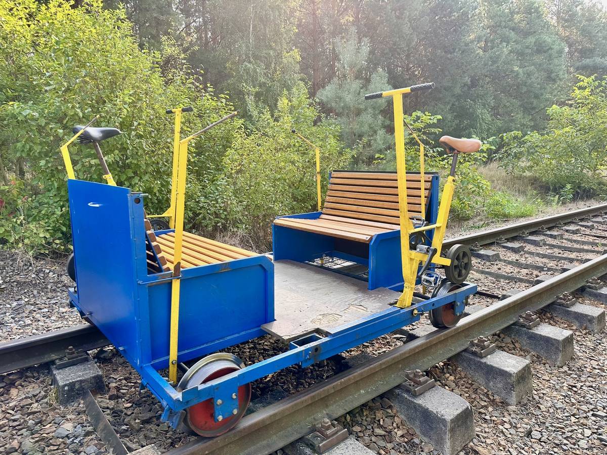 Šlapací drezína v Ratíškovicích vozí turisty už od roku 2004.