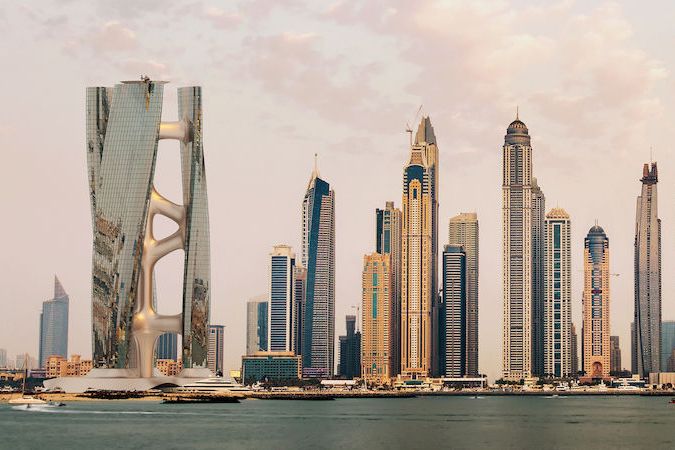 Otáčející se mrakodrap by mohl vzniknout v Dubaji