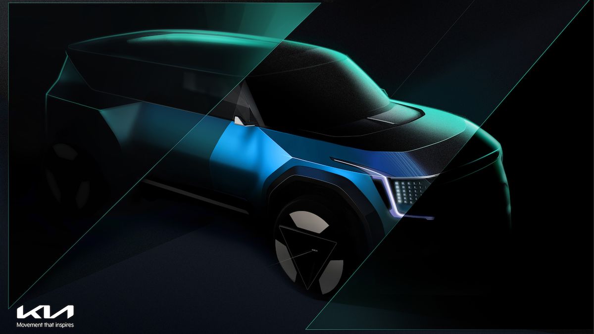 Kia poodhaluje velké elektrické SUV, zatím jako koncept