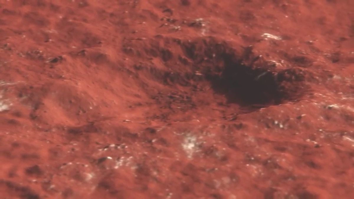 Objev největšího nového kráteru na Marsu může být tím posledním. Sonda InSight končí