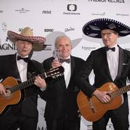 Český lev 2024. Na snímku Václav Marhoul, Vladimír Smutný a Jan Svěrák