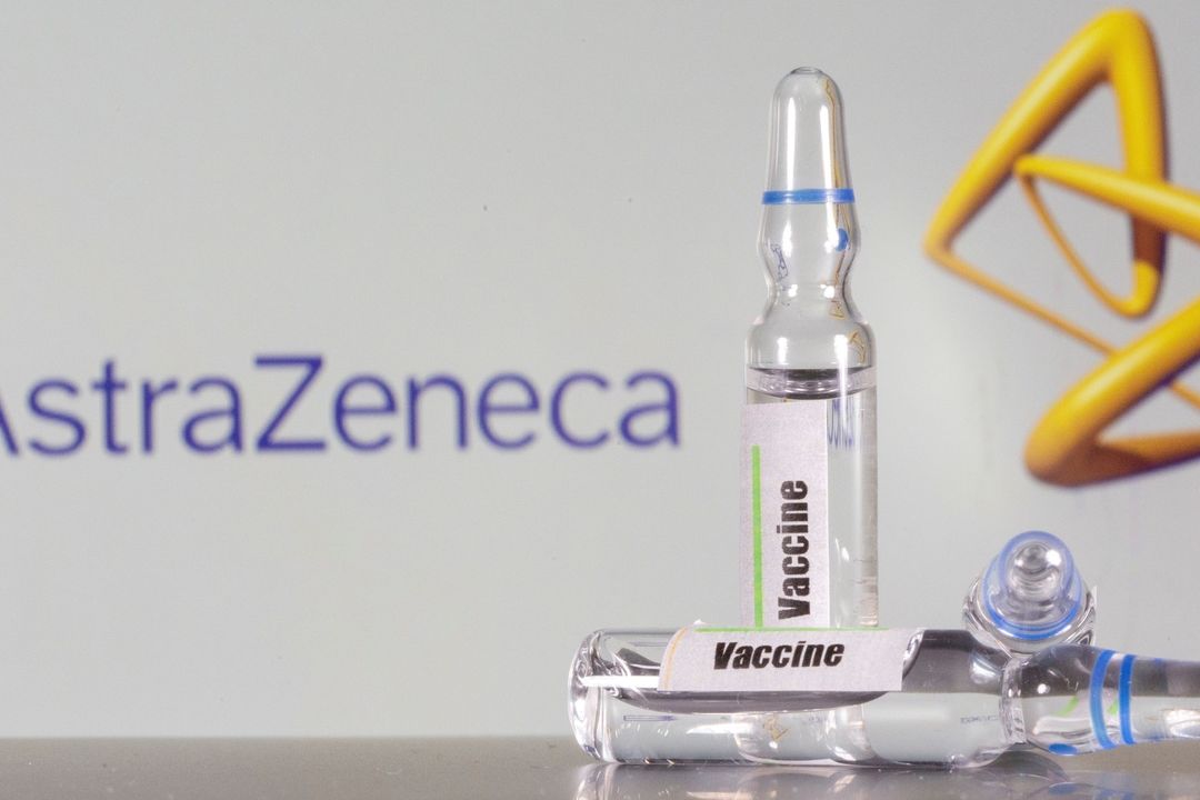 Vakcína britsko-švédské farmaceutické společnosti AstraZeneca. 