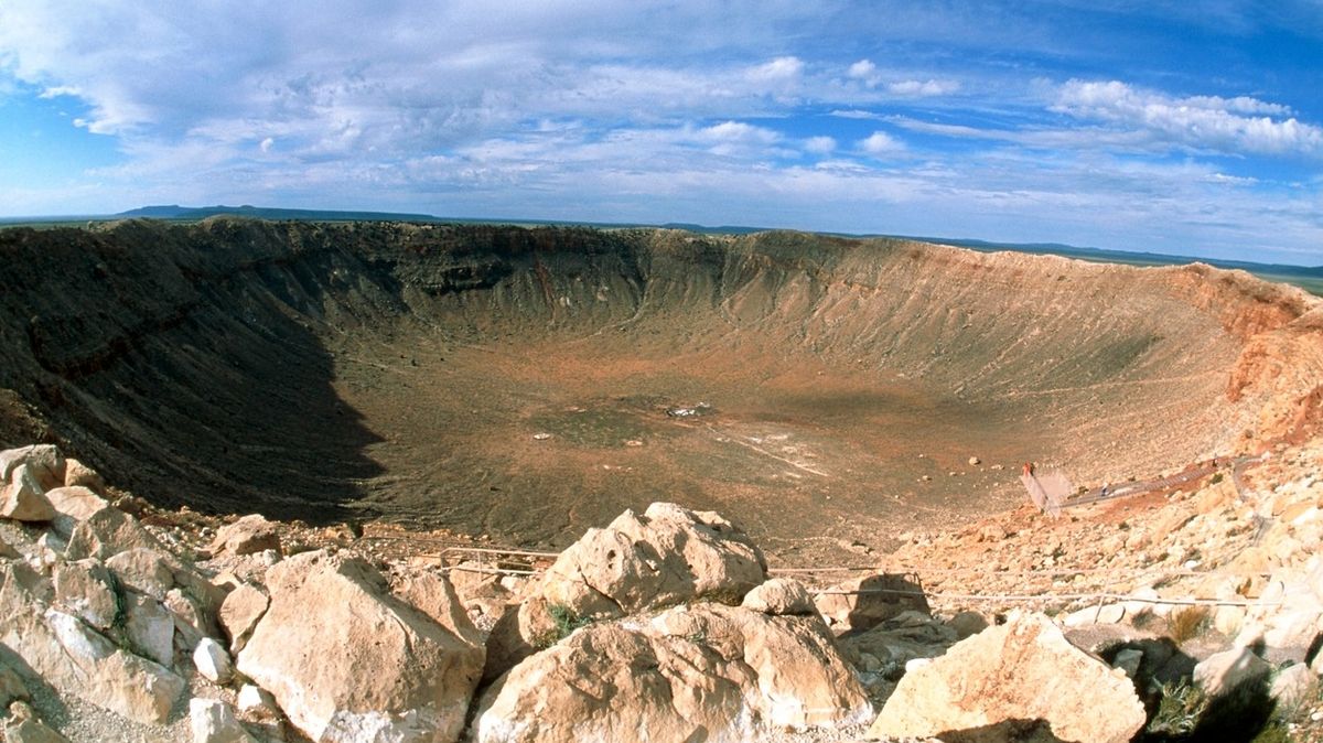 Barringerův (meteorický) kráter v Arizoně