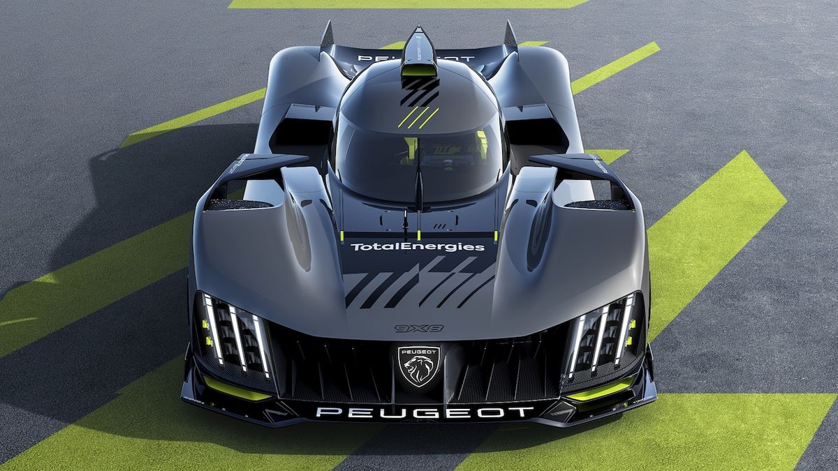 Peugeot ukazuje svůj hypersport na Le Mans, nemá zadní křídlo