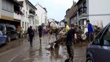 Záplavy v Německu zabily 156 lidí, tragická bilance není u konce