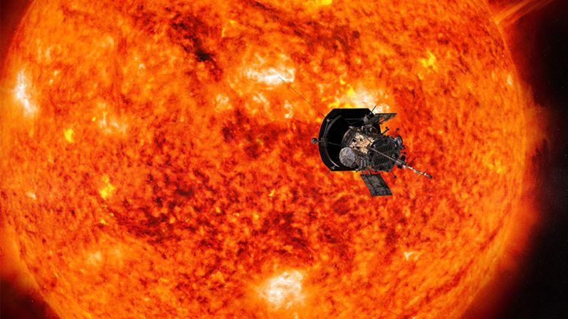 Sonda NASA proletěla sluneční korónou