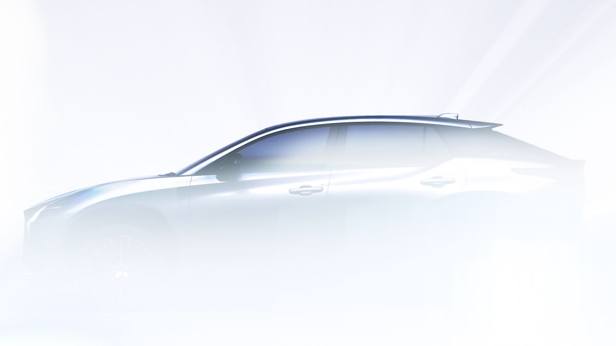 Lexus poprvé ukazuje model RZ, stylové elektrické SUV