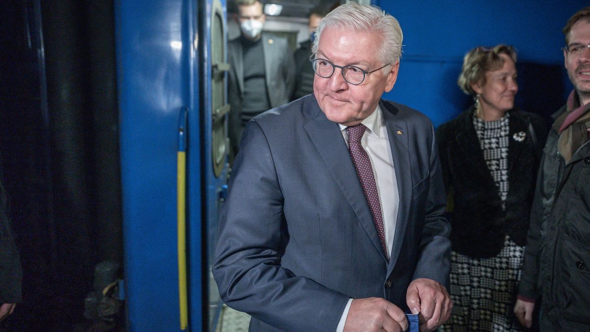 Německý prezident neohlášeně přijel do Kyjeva