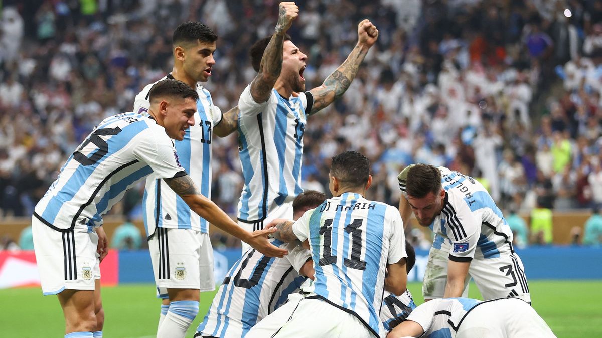 Fotbalisté Argentiny jsou mistry světa