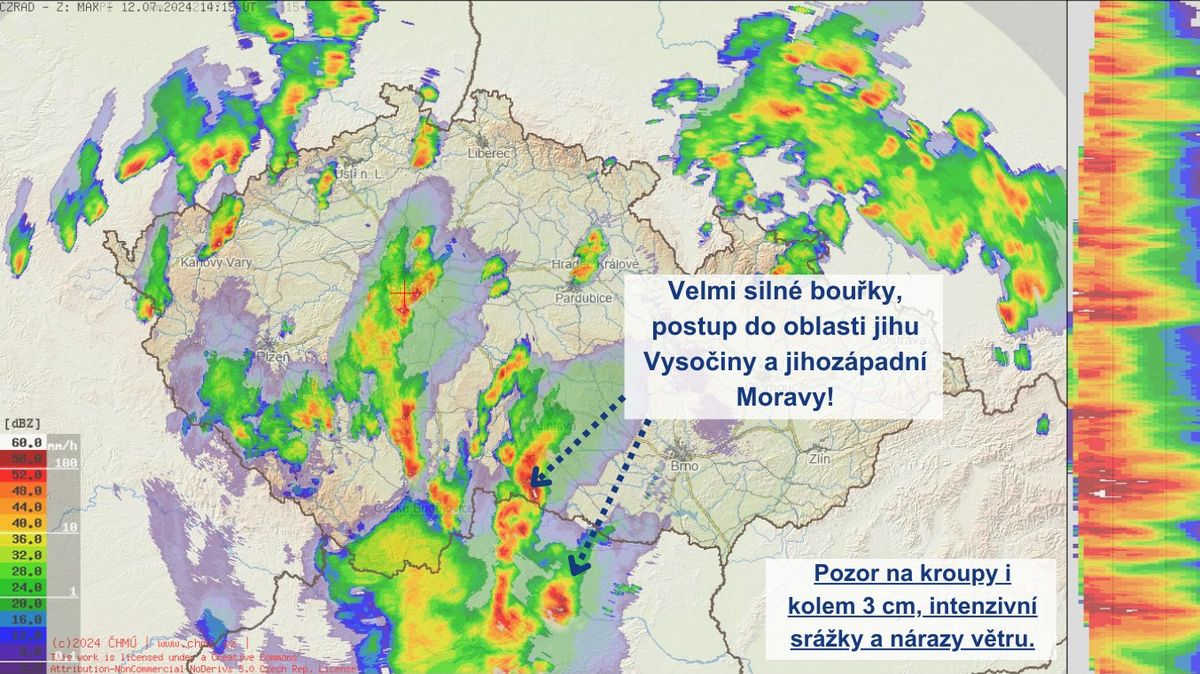 Meteorologové varují před supercelami. Nevědí ale přesně kde