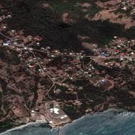 Ostrov Carriacou na snímku z 8. května 2023