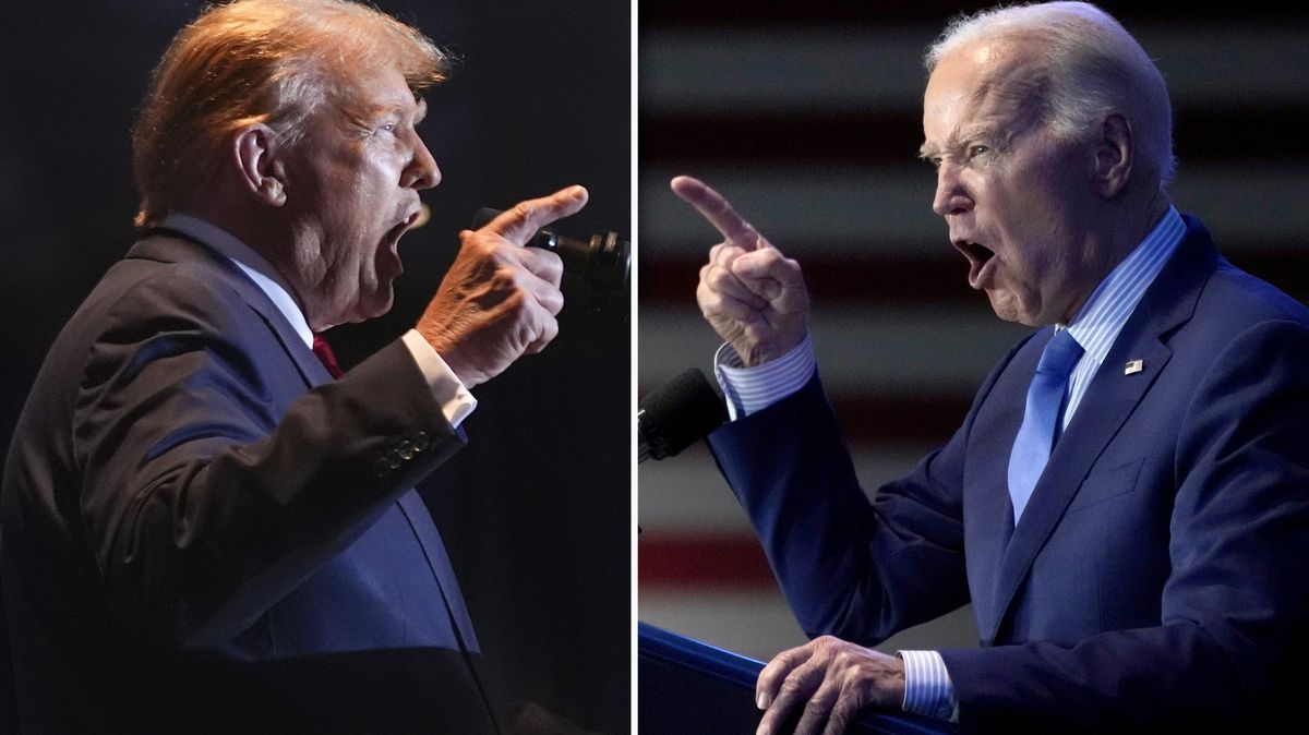 Biden a Trump se střetnou ve studiu, mikrofony jim budou zapínat střídavě