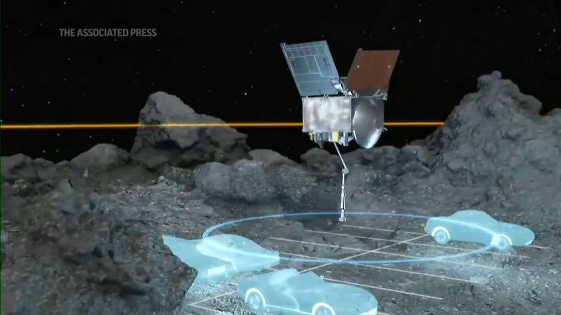 Z asteroidu Bennu sonda NASA v říjnu 2020 odebrala vzorky.