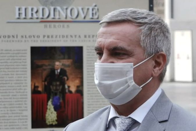 Tiskový brífink Vratislava Mynáře k ceremoniálu udílení státních vyznamenání dne 28. října