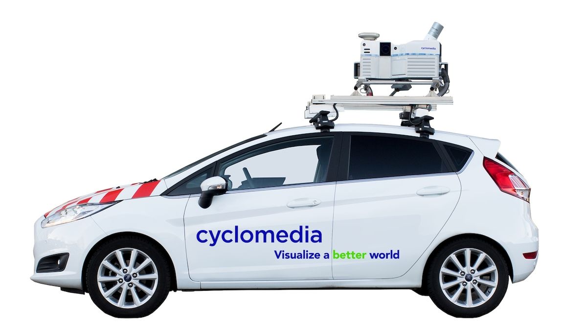 Vůz od společnosti Cyclomedia