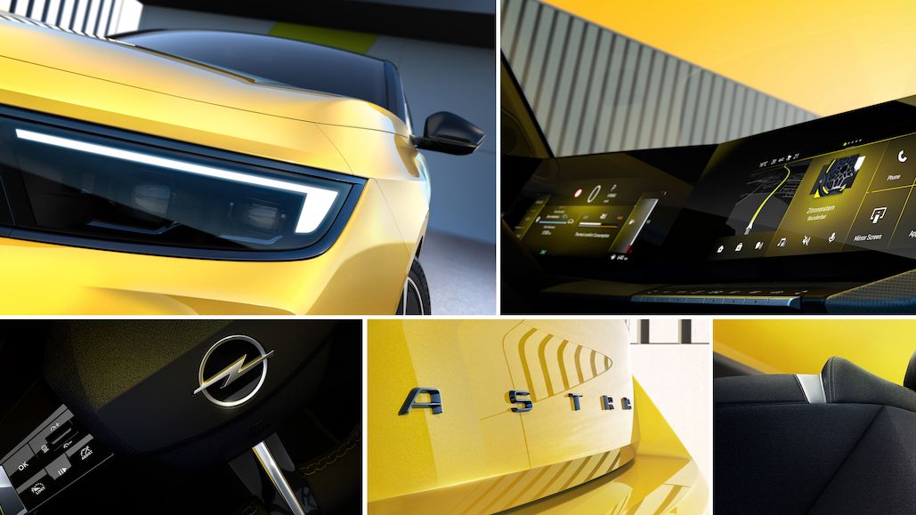 Nový Opel Astra se ukazuje na prvních snímcích