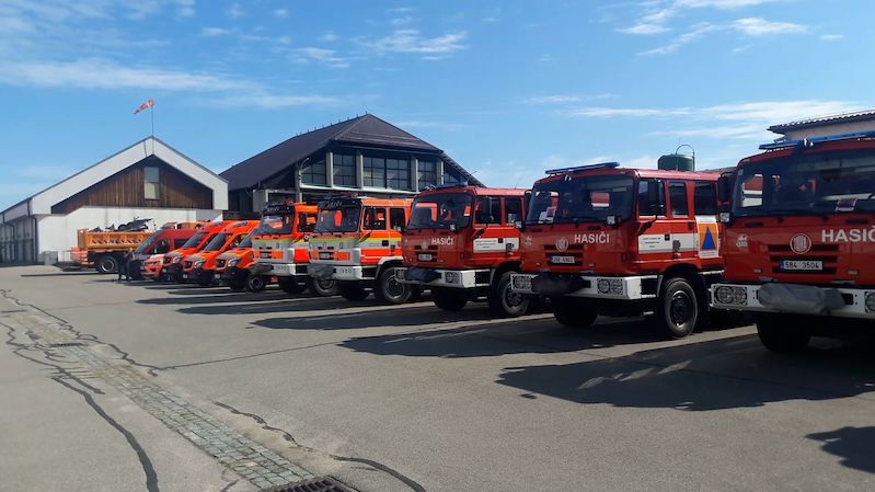 Čeští hasiči vyrazili do boje s požáry v Řecku