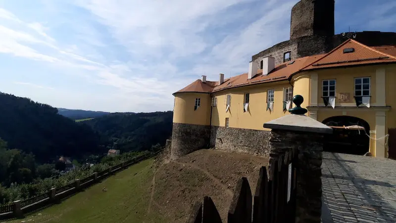 Schloss Svojanov feiert dreierlei