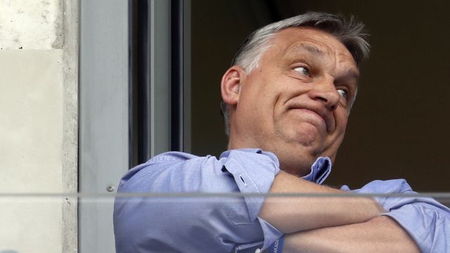 Maďarský premiér a předseda strany FIDESZ Viktor Orbán