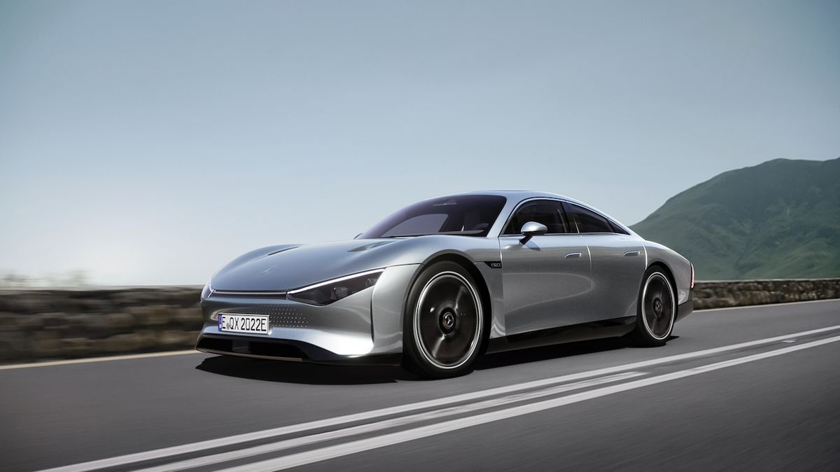 Revoluční elektrický koncept Mercedesu má dojezd 1000 kilometrů
