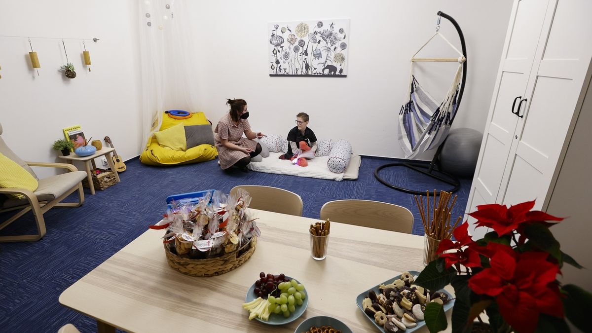 FOTO: V Praze je nová služba, má odlehčit rodinám s handicapovanými dětmi