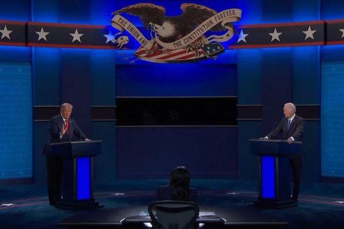 Záznam: Poslední prezidentská debata Donalda Trumpa a Joea Bidena