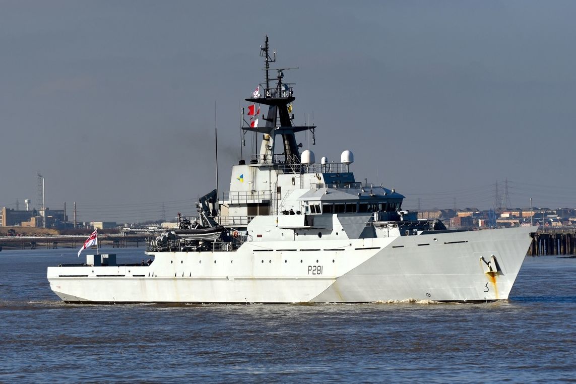 HMS Tyne. Ilustrační foto