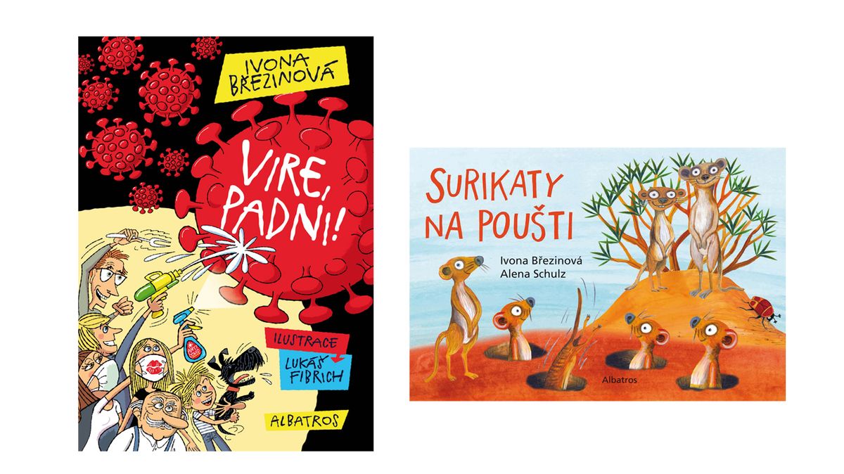 Knihy od Ivony Březinové: Vire, padni!; Surikaty na poušti