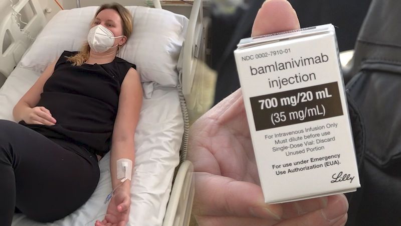 Žena, která jako první v Česku dostala lék bamlanivimab: Větší strach o život jsem nezažila