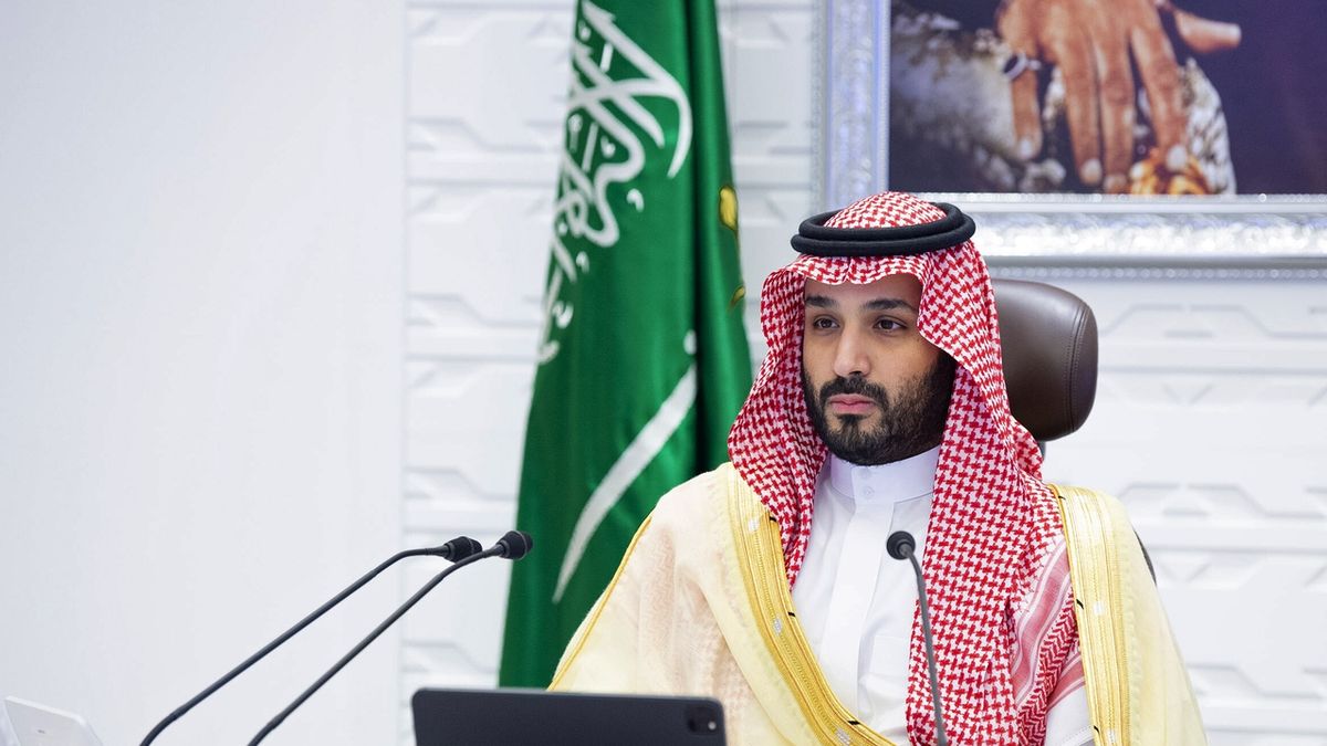 Saúdskoarabský korunní princ Muhammad bin Salmán 