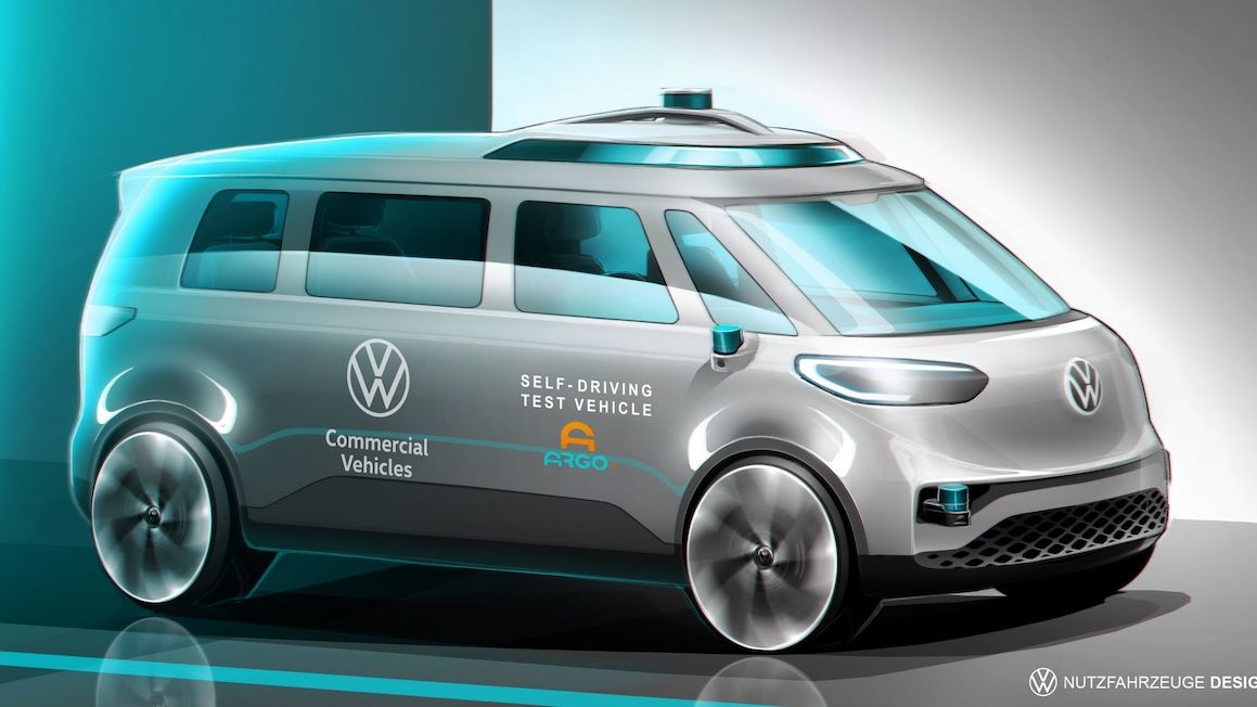 Minibus I.D. Buzz bude prvním autonomním volkswagenem