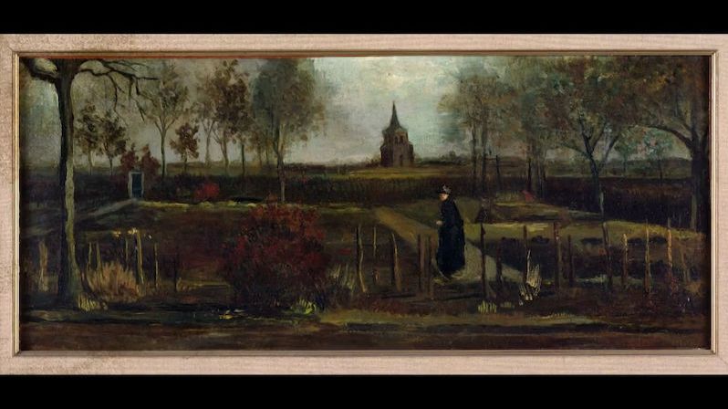 Ukradený obraz van Gogha Jarní zahrada