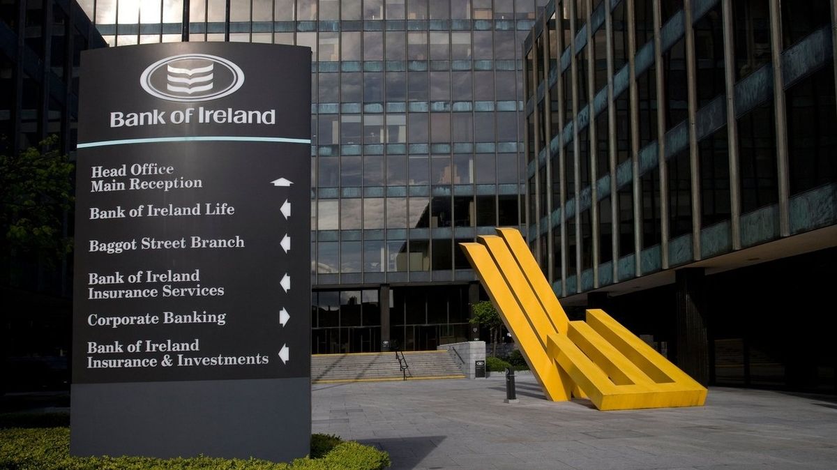 Irsko prodá svůj podíl v Bank of Ireland