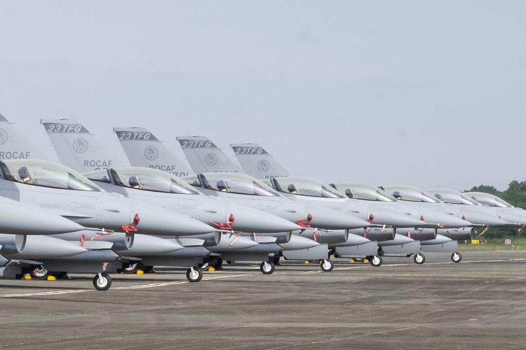 Tchajwanské stíhačky F-16V
