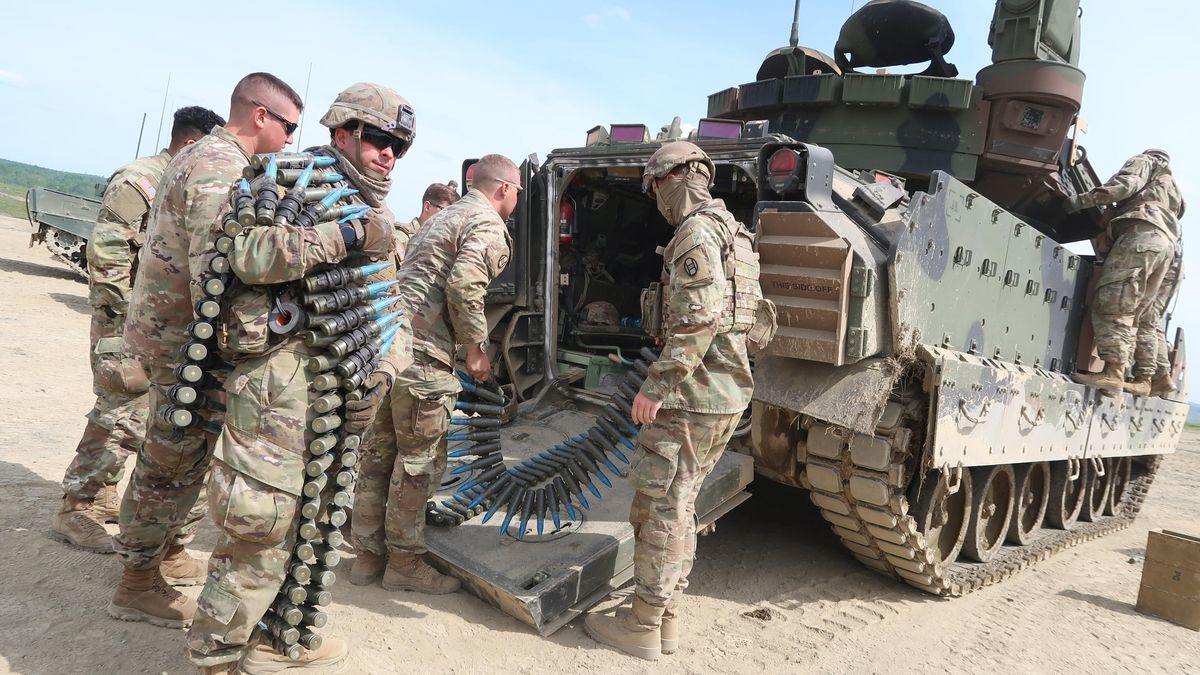 FOTO: Cvičení US Army a českého pozemního vojska v Libavé