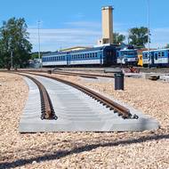 Správa železnic pracuje na modernizaci trati v Kladně.