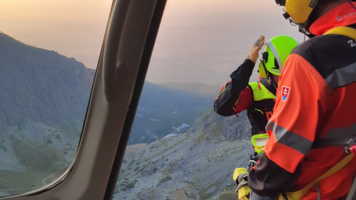 Tři čeští horolezci uvázli přes noc pod Gerlachovským štítem