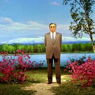 Voskova figurína Kim Ir-sena v posvátné místnosti, do níž je vstup návštěvníkům zakázán.