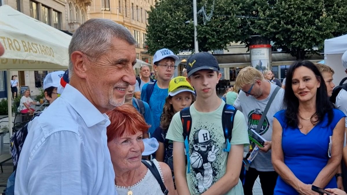 A kde je ta kandidátka na hejtmanku? Kampaň ANO v Brně ovládli Babiš a Schillerová