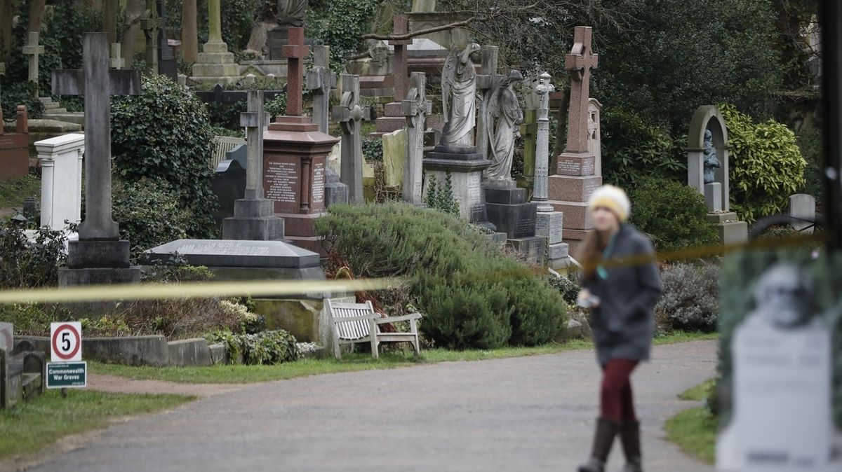 Londýnský hřbitov Highgate ohrožuje změna klimatu