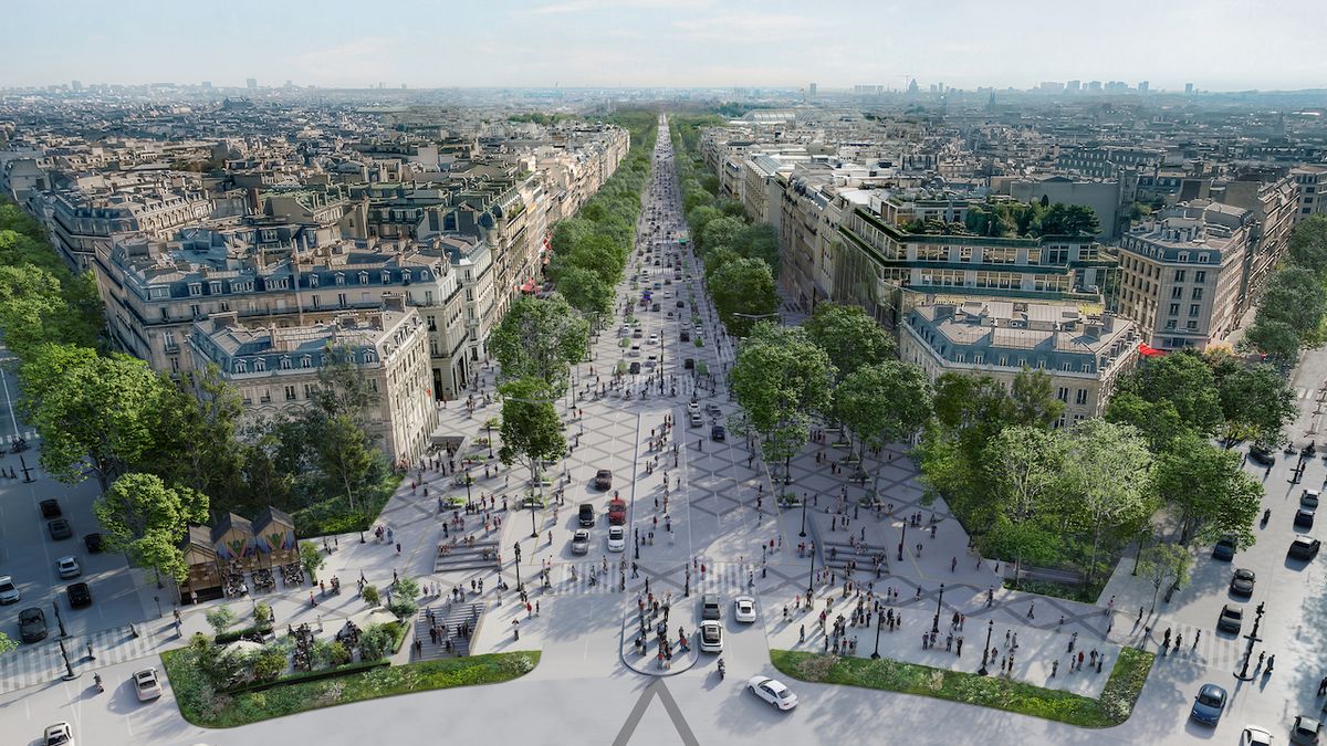 Paříž schválila proměnu Champs-Élysées