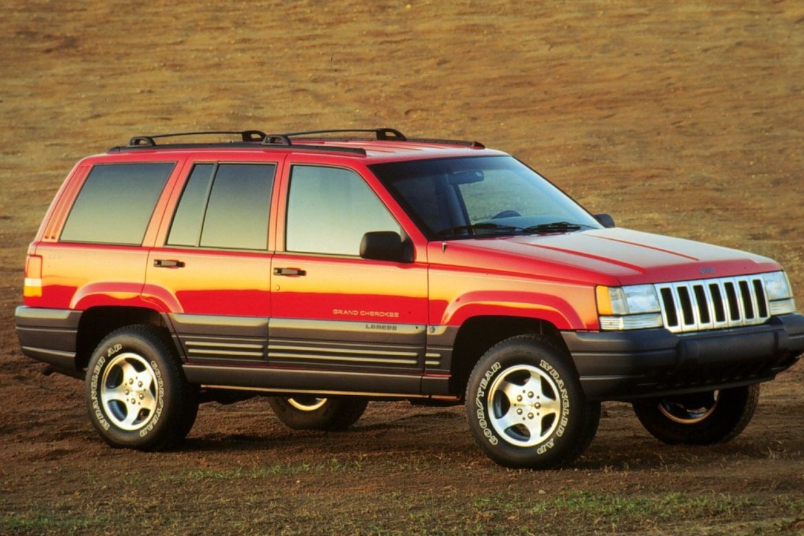 První generace Jeepu Grand Cherokee, prodávaná od roku 1992, po modernizaci
