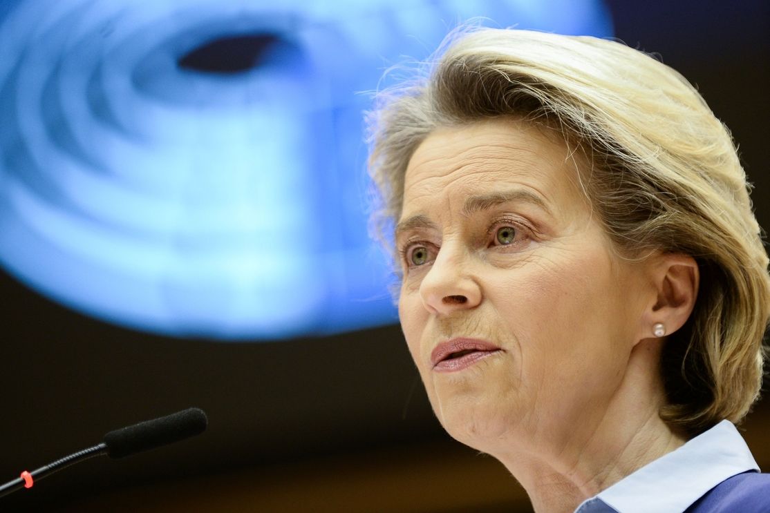 Šéfka Evropské komise Ursula von der Leyenová  