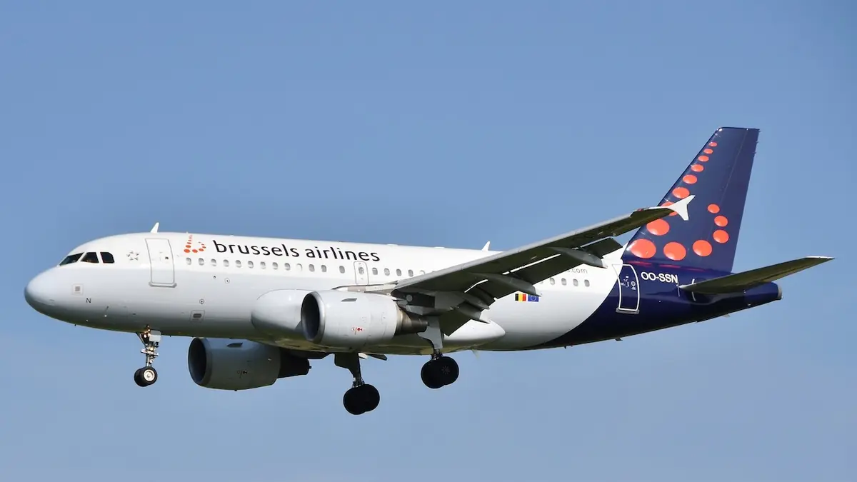 Letadlo společnosti Brussels Airlines
