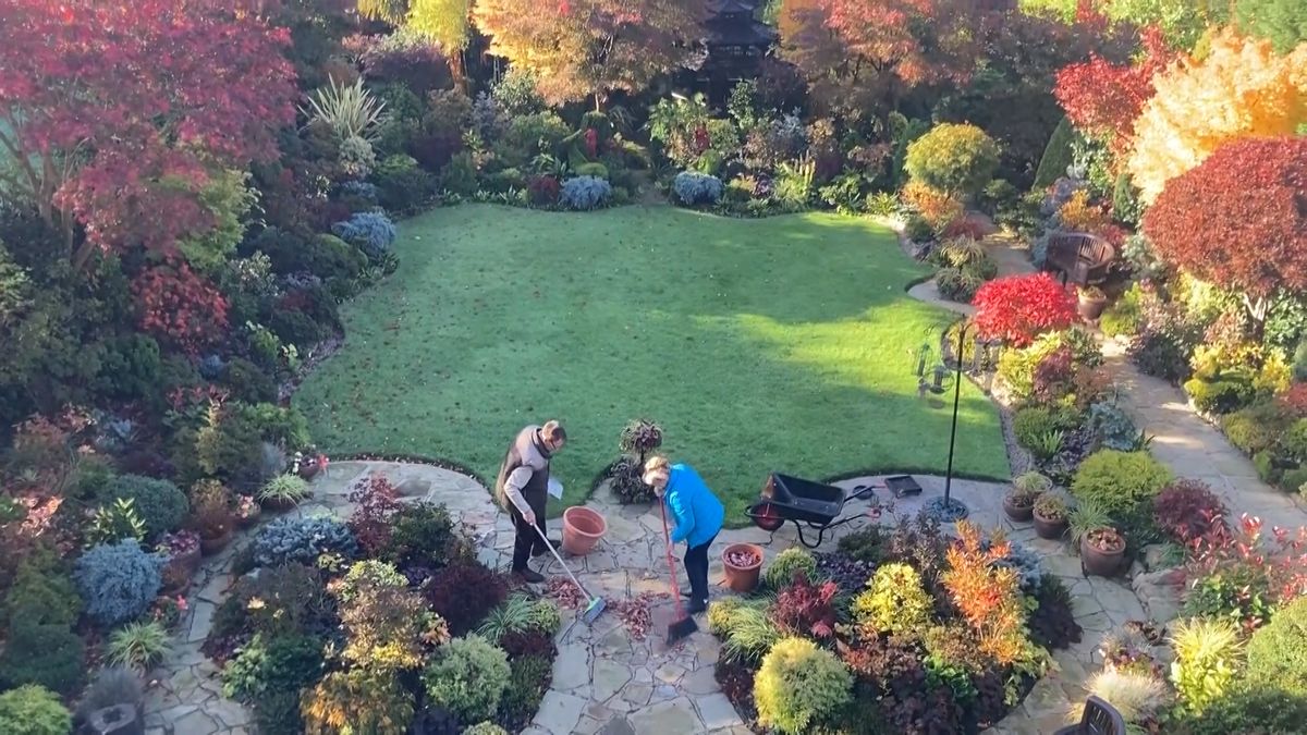 Podzim je v plném proudu. Jak vypadá čerstvá várka záplavy barev na jedné z nejproslulejších zahrad?