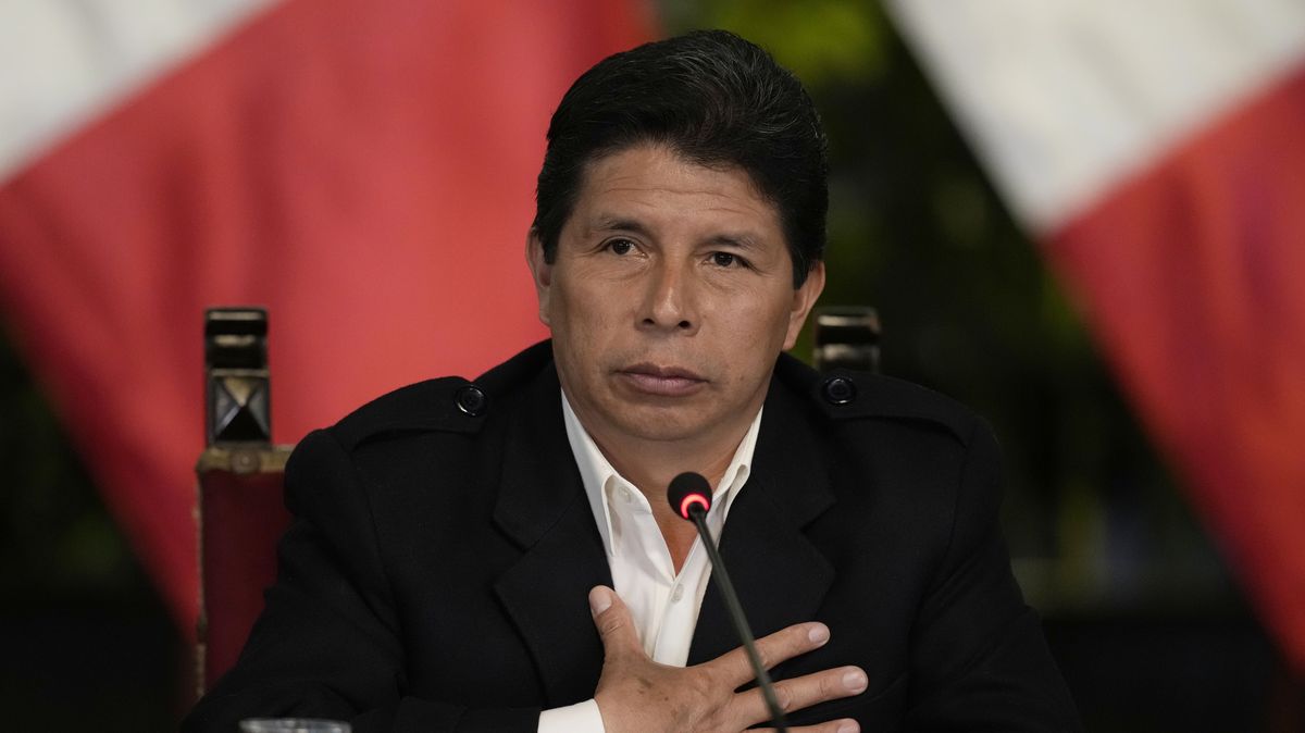 Prokuratura: Peruánský exprezident Castillo byl obviněn ze vzpoury a spiknutí