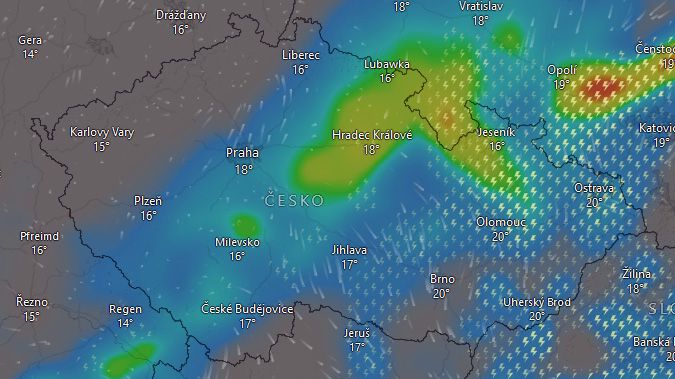 Bude znovu vydatně pršet, varují meteorologové