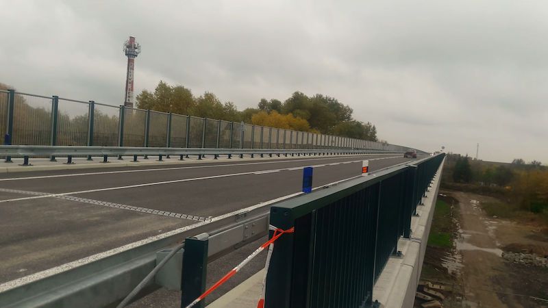 U Hořic je otevřen nový most na hlavním tahu z Hradce Králové do Jičína