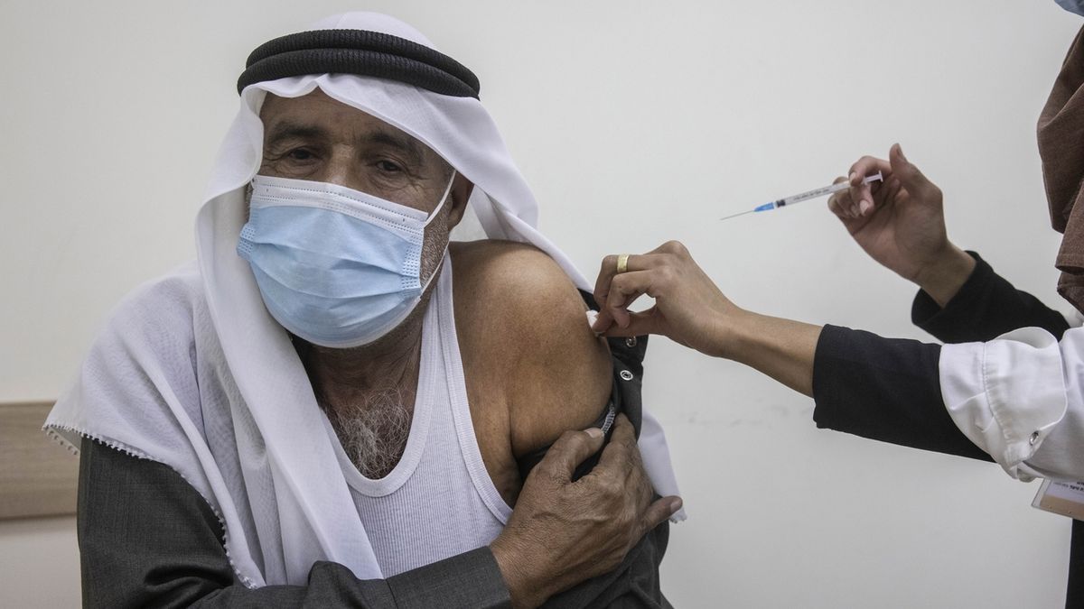 Očkování v Izraeli