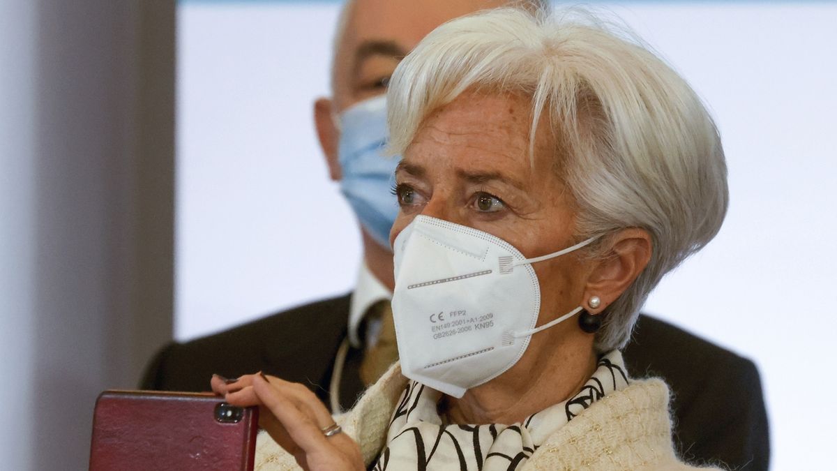 Prezidentka Evropské centrální banky (ECB) Christine Lagardeová na snímku z 11. ledna 2020